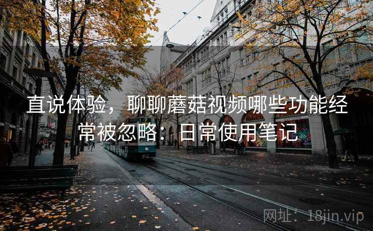 直说体验，聊聊蘑菇视频哪些功能经常被忽略：日常使用笔记  第2张